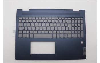 Lenovo 5CB1N95115 C-Cover with keyboard, Belgian, Cosmic Blue, Fingerprint, UK