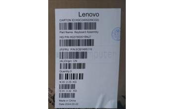 Lenovo 5CB1N95119 Tastatur inkl. Topcase ASM EUROENG H83DS FP CB