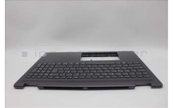 Lenovo 5CB1N95133 C-Cover with keyboard, Italian, Storm Grey, FingerPrint, UK