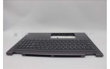 Lenovo 5CB1N95144 C-Cover with keyboard, Spanish, Storm Grey, FingerPrint, UK