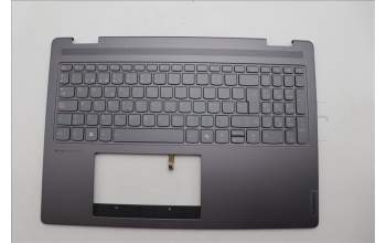Lenovo 5CB1N95175 C-Cover with keyboard,Spanish,Storm Grey,Non_FingerPrint