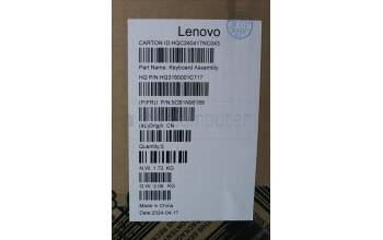Lenovo 5CB1N95188 C-Cover with keyboard, French, Storm Grey, Non-FingerPrint, US