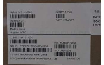 Lenovo 5CB1N95282 Tastatur inkl. Topcase spanisch L 83E6FP AG BL