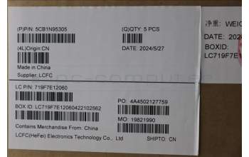 Lenovo 5CB1N95305 Tastatur inkl. Topcase ASM_ITA L 83E6AG BL