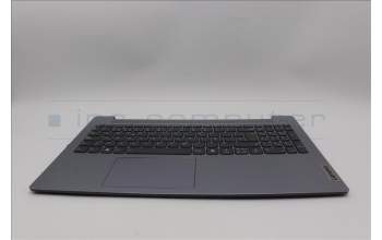 Lenovo 5CB1N95313 C-Cover with keyboard, Spanish, Arctic Grey, Backlight, UK