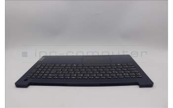 Lenovo 5CB1N95322 C-Cover with keyboard, Belgian, Abyss Blue, Backlight, Fingerprint, UK