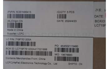 Lenovo 5CB1N95413 Tastatur inkl. Topcase ASM_ENG L 83E6AG NBL