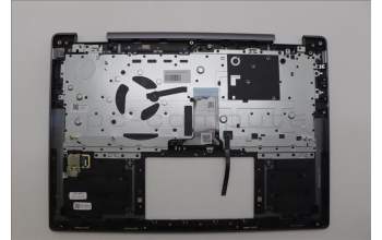 Lenovo 5CB1N95760 C-Cover with keyboard, Italian, Storm Grey, FingerPrint, UK