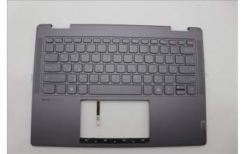 Lenovo 5CB1N95800 C-Cover with keyboard, Russian, Storm Grey, Non-Fingerprint, US