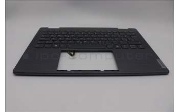 Lenovo 5CB1N95801 C-Cover with keyboard, Slovenian, Storm Grey, Non-FingerPrint, UK