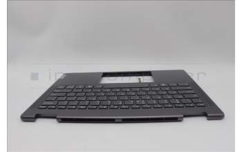 Lenovo 5CB1N95808 C-Cover with keyboard, US English Euro, Storm Grey, Non-Fingerprint, US