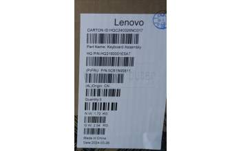 Lenovo 5CB1N95811 Tastatur inkl. TopcaseASM BUL H83DK NFP SG