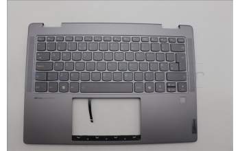 Lenovo 5CB1N96868 C-Cover with keyboard, UK English, Arctic Grey, FingerPrint, UK
