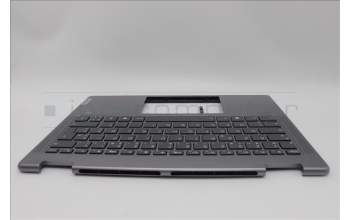 Lenovo 5CB1N96876 C-Cover with keyboard, French, Arctic Grey, FingerPrint, US