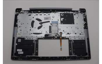 Lenovo 5CB1N96886 C-Cover with keyboard, Hebrew, Arctic Grey, Non-FingerPrint, US