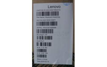 Lenovo 5CB1N96888 Tastatur inkl. TopcaseASM GER H83DK NFP ARG
