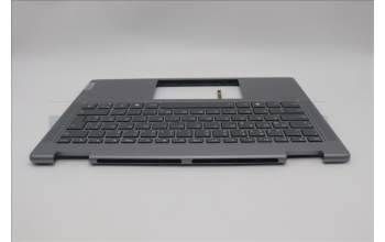 Lenovo 5CB1N96888 C-Cover with keyboard, German, Arctic Grey, Non-FingerPrint, UK