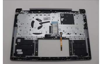 Lenovo 5CB1N96890 C-Cover with keyboard, Nordic, Arctic Grey, Non-FingerPrint, UK