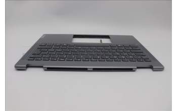 Lenovo 5CB1N96890 C-Cover with keyboard, Nordic, Arctic Grey, Non-FingerPrint, UK