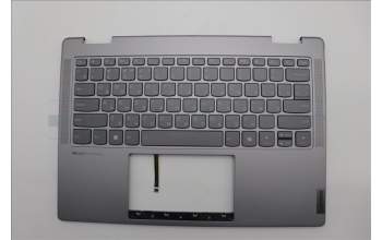 Lenovo 5CB1N96892 C-Cover with keyboard, Russian, Arctic Grey, Non-FingerPrint, US