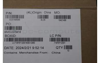 Lenovo 5CB1N96988 COVER L 83FF STRIP/HINGE(L+R)