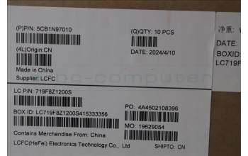 Lenovo 5CB1N97010 Keyboard External,UK English,Non-backlight