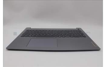Lenovo 5CB1N97090 C-Cover with keyboard, UK English, Arctic Grey, Backlight, Fingerprint, UK