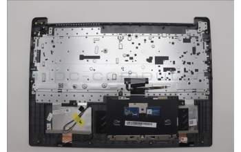 Lenovo 5CB1N97104 C-Cover with keyboard, German, Arctic Grey, Backlight, Non-Fingerprint, UK