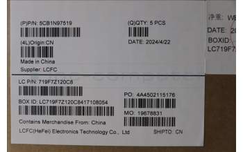 Lenovo 5CB1N97519 Tastatur inkl. Topcase ASM_ITA L 83E7AGNBL