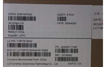 Lenovo 5CB1N97520 Tastatur inkl. Topcase spanisch L 83E7AGNBL