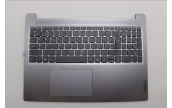 Lenovo 5CB1N97523 C-Cover with keyboard, Portuguese, Arctic Grey, Non-Backlight, UK