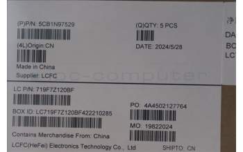 Lenovo 5CB1N97529 Tastatur inkl. Topcase ASM_FRA L 83E7AGNBL