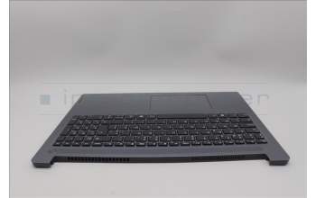 Lenovo 5CB1N97537 C-Cover with keyboard, Belgian, Arctic Grey, Non-Backlight, UK