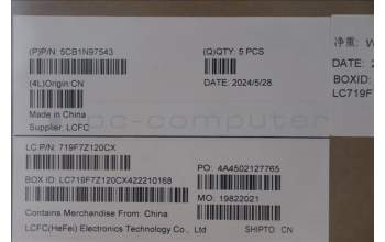 Lenovo 5CB1N97543 Tastatur inkl. Topcase ASM_BUL L 83E7AGNBL