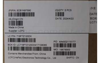 Lenovo 5CB1N97590 Tastatur inkl. Topcase deutsch L 83E7ABNBL
