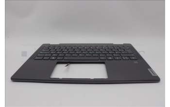 Lenovo 5CB1N97635 C-Cover with keyboard, French, Storm Grey, FingerPrint, US