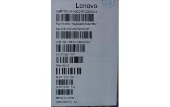 Lenovo 5CB1N97642 Tastatur inkl. TopcaseASM ITA H83DJ NFP SG