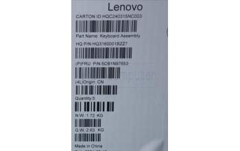 Lenovo 5CB1N97653 Tastatur inkl. TopcaseASM SPA H83DJ NFP SG