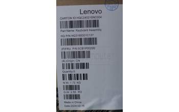 Lenovo 5CB1P00299 Tastatur inkl. Topcase englisch H83DJ NFP TT