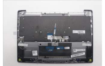 Lenovo 5CB1P00320 C-Cover with keyboard, German, Luna Grey, UK