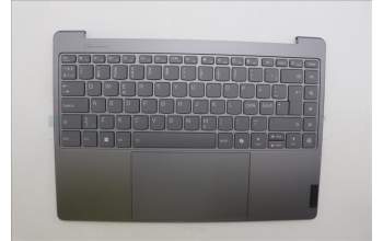 Lenovo 5CB1P00329 C-Cover with keyboard, Nordic, Luna Grey, UK