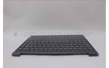 Lenovo 5CB1P00333 C-Cover with keyboard, Spanish, Luna Grey, UK