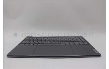 Lenovo 5CB1P00338 C-Cover with keyboard, UK English, Luna Grey, UK