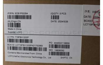 Lenovo 5CB1P00354 C-Cover with keyboard, Hungarian, Cosmic Blue, UK