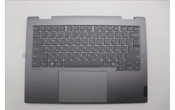 Lenovo 5CB1P00569 C-Cover with keyboard,Russian,Luna Grey,Backlight