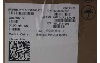 Lenovo 5CB1P00573 C-Cover with keyboard, Bulgarian, Luna Grey, Backlight, UK