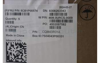 Lenovo 5CB1P00574 Tastatur inkl. Topcase ASM_ENG W 21MX LG BL