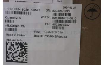 Lenovo 5CB1P00575 Tastatur inkl. Topcase ASM_EURO ENG W21MX LGBL