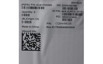 Lenovo 5CB1P00580 Tastatur inkl. Topcase ASM_HUN W 21MX LG BL