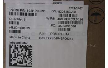 Lenovo 5CB1P00591 Tastatur inkl. Topcase ASM_FRA W 21MX LG BL